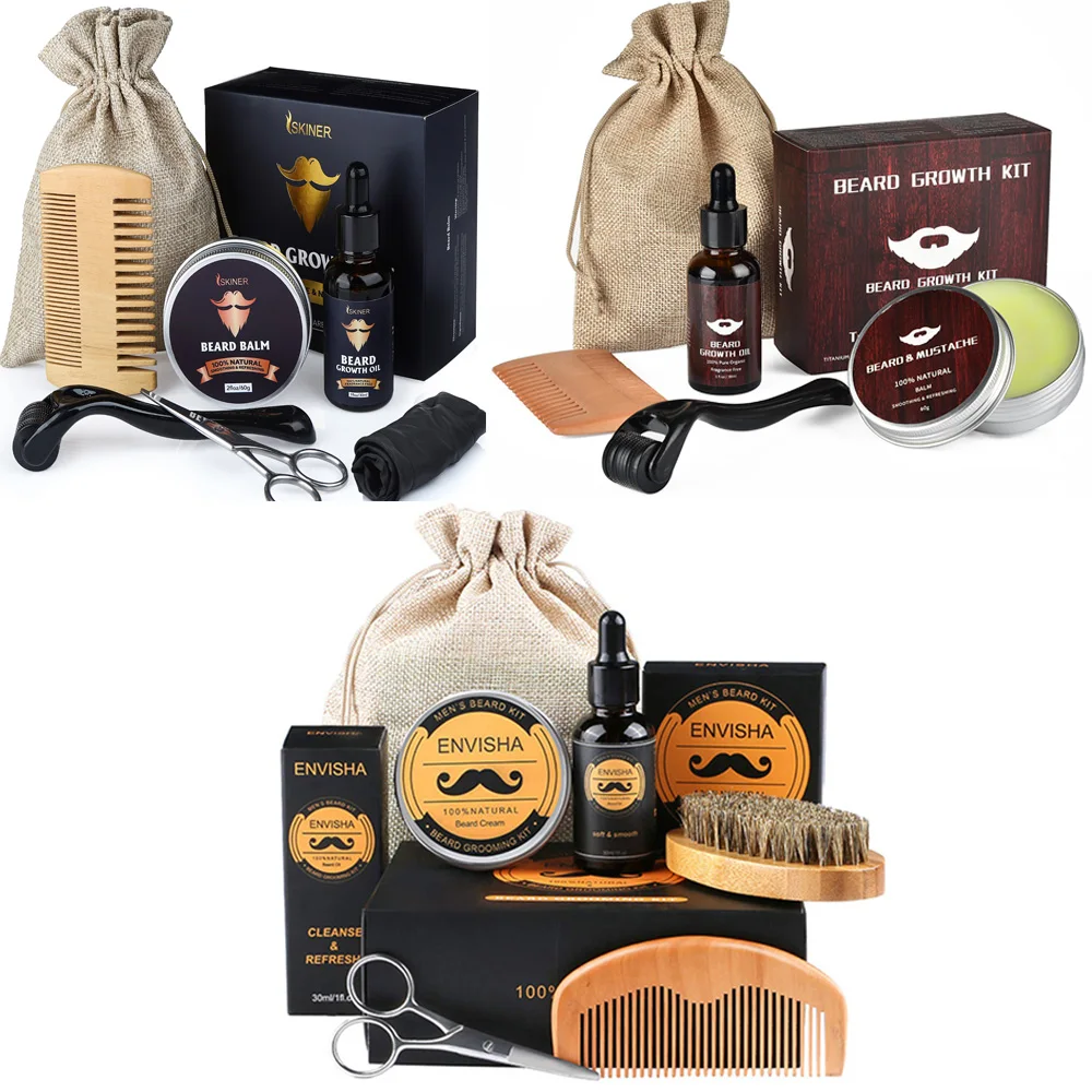 Biotin Hair Growth - Beard Growth Kit For Men Barbe