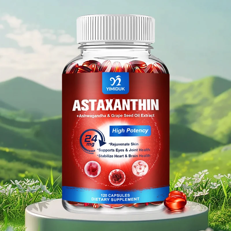 Mct Oil Coconut - Astaxanthin Capsules with Grapeseed Oil, Ashwagandha