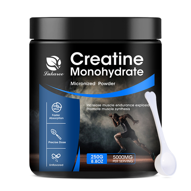 Pre Workout Supplement - Lukaree Creatine Supplements Monohydrate for Muscle