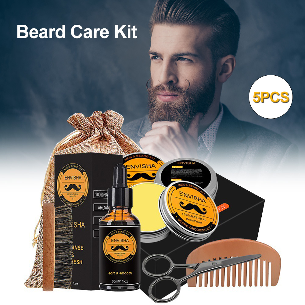 Beard Growth Kit For Men Barbe - огляд і ціна Biotin Hair Growth