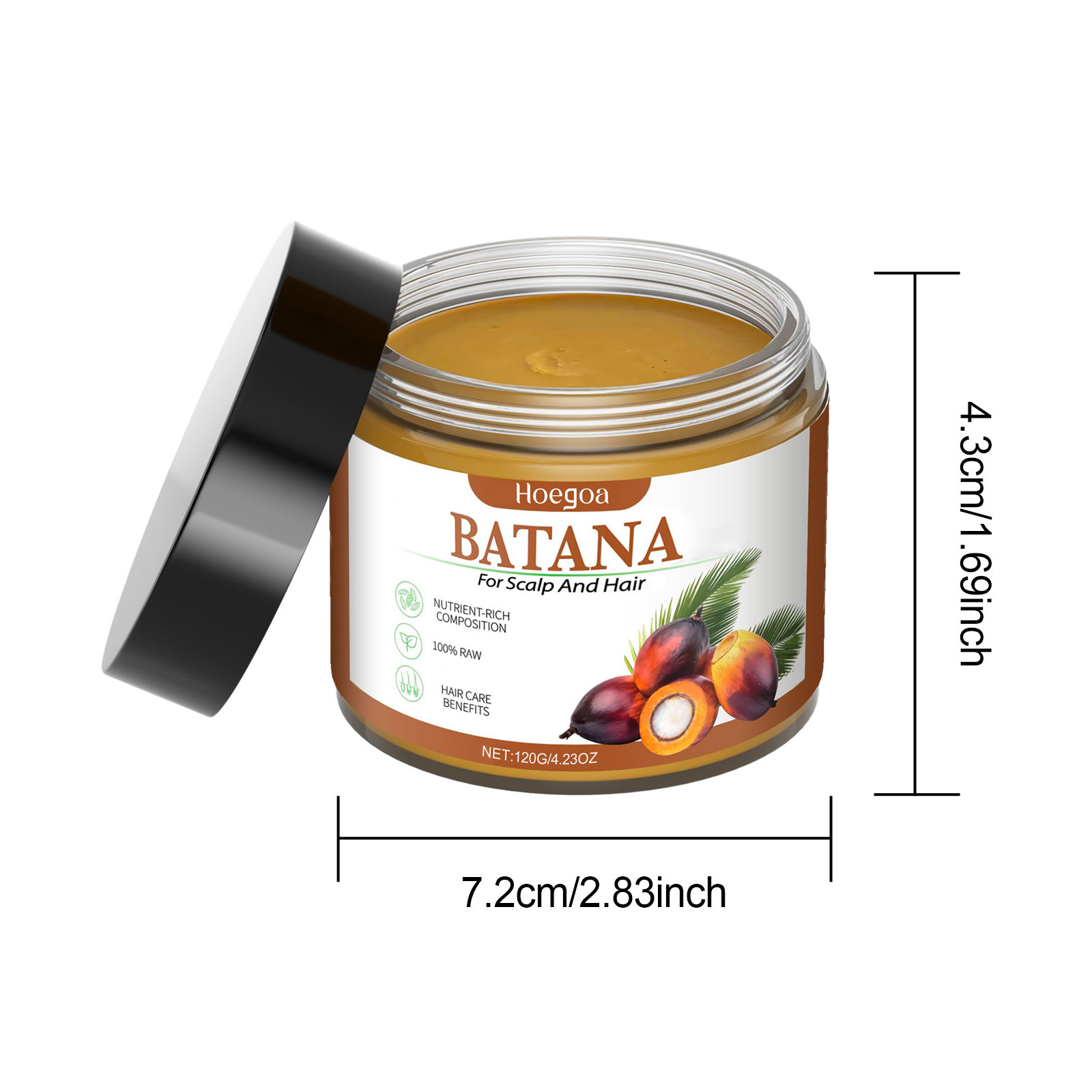 Natural Batana Oil Hair Growth - огляд і ціна Biotin Hair Growth