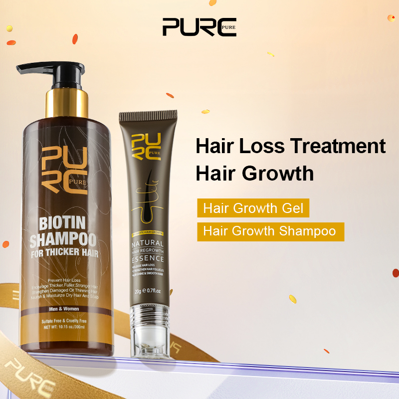 PURC 300ml Biotin Shampoo Ging - огляд і ціна Biotin Hair Growth