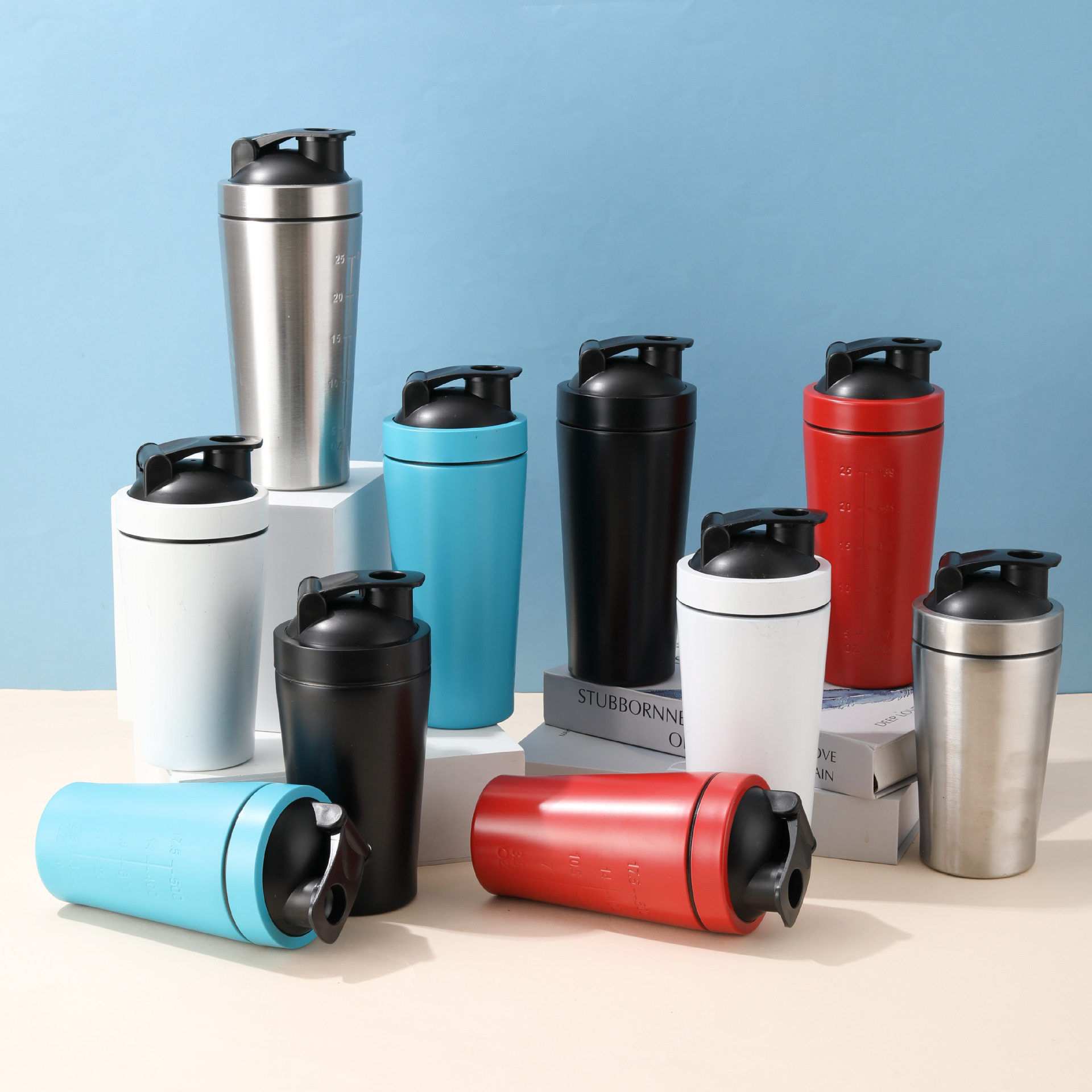 Stainless Steel Protein Shaker - огляд і ціна Nutrition For Fitness And Sports