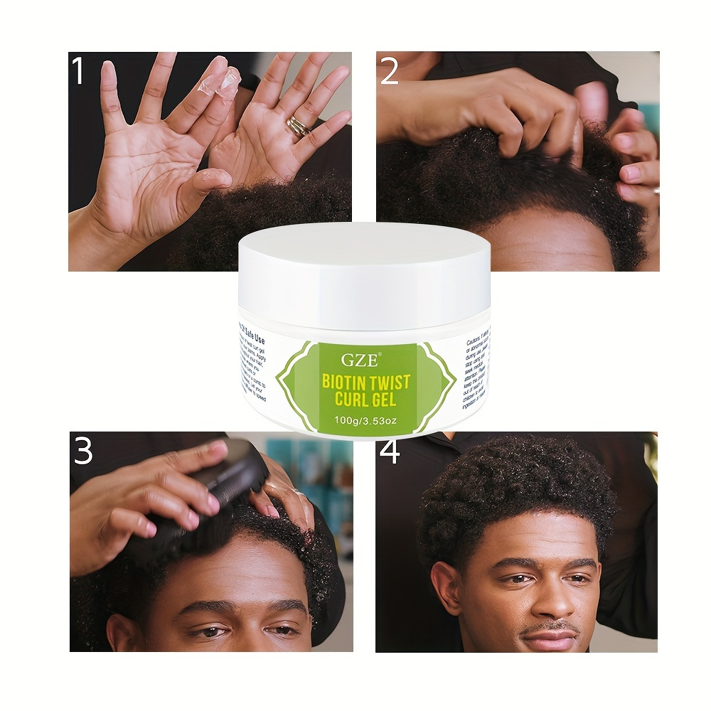 GZE Biotin Twist Curl Gel Hair - огляд і ціна Biotin Hair Growth