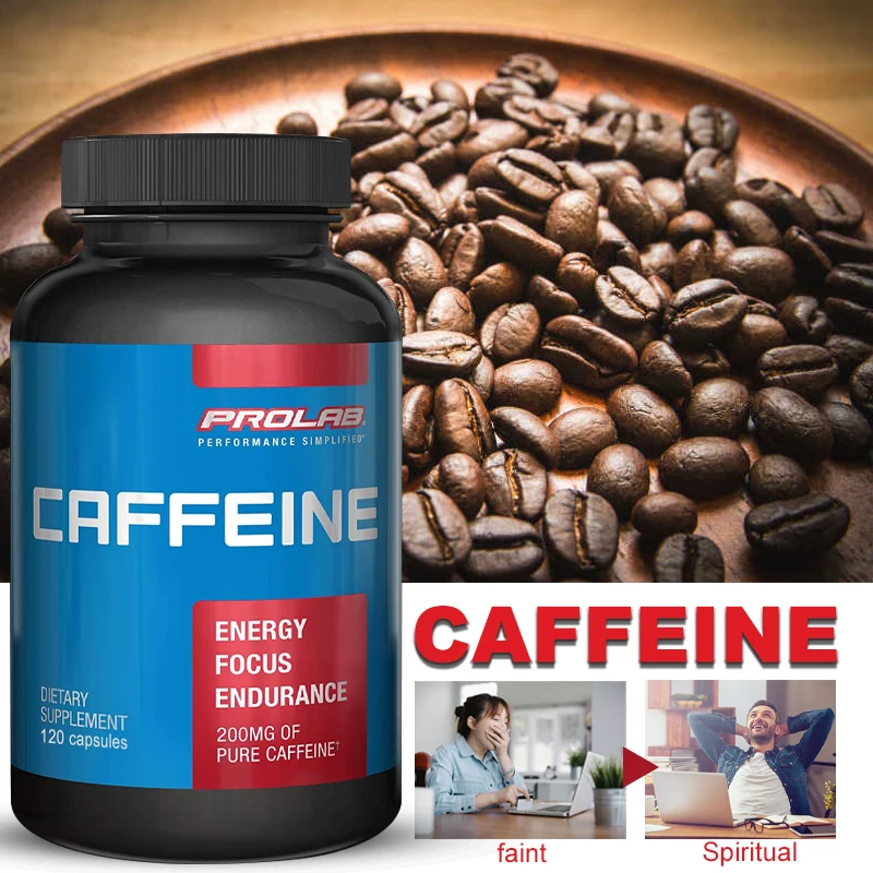 Maximum Potency Caffeine Capsu - огляд і ціна Pre Workout Supplement