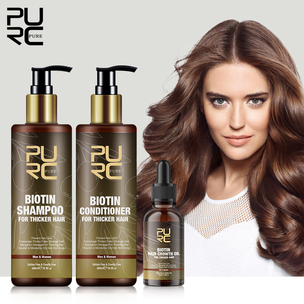 PURC Biotin Hair Growth Oil Sh - огляд і ціна Biotin Hair Growth