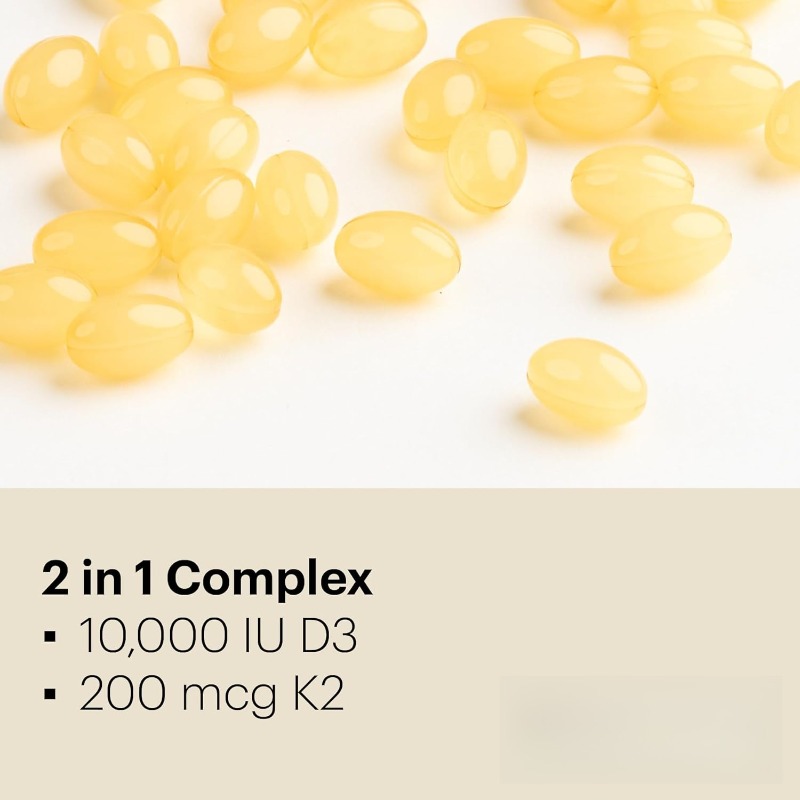 Vitamin D3+K2 capsules contain - огляд і ціна Mct Oil Coconut