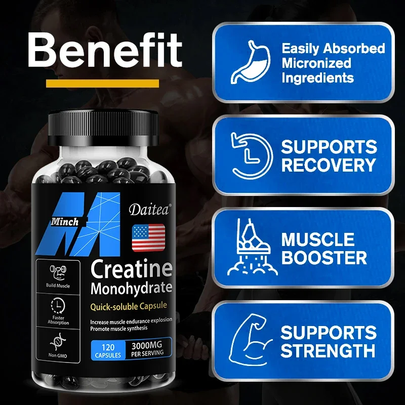 Creatine Monohydrate - 3,000 M - огляд і ціна Pre Workout Supplement