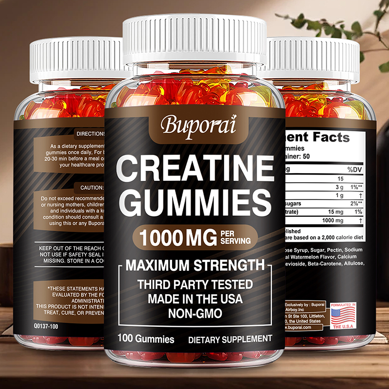 Creatine Monohydrate Gummies - - огляд і ціна Pre Workout Supplement