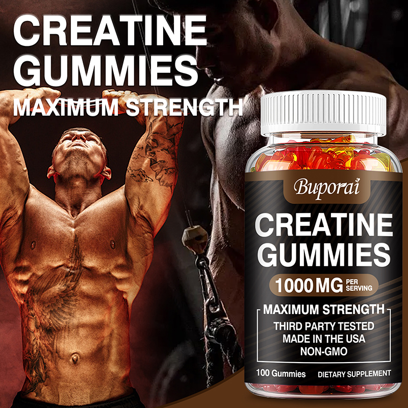 Creatine Monohydrate Gummies - - огляд і ціна Pre Workout Supplement