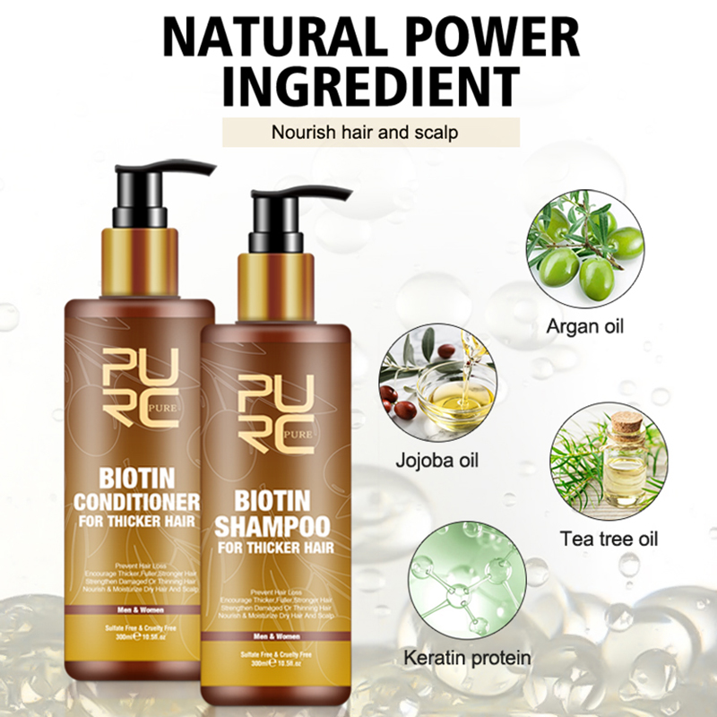 PURC Smoothing Hair Scalp Trea - огляд і ціна Biotin Hair Growth