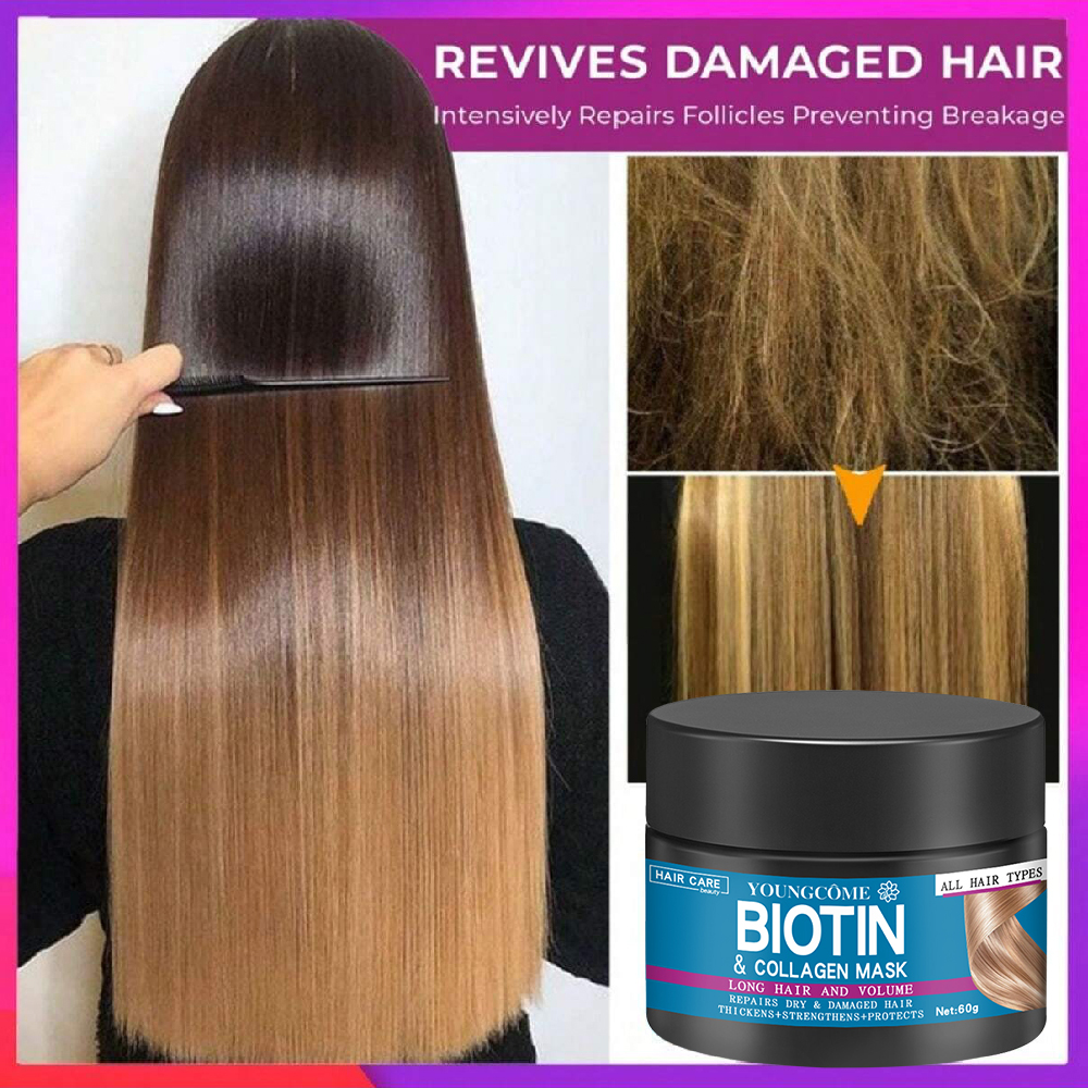Hair Repairs Hair Mask Biotin  - огляд і ціна Biotin Hair Growth
