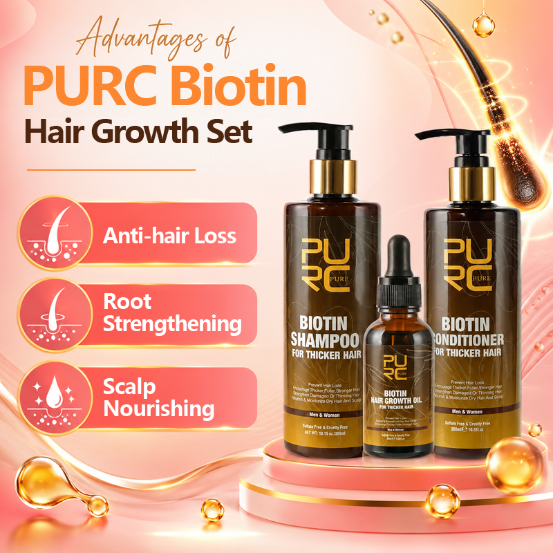 PURC Biotin Hair Growth Oil Sh - огляд і ціна Biotin Hair Growth
