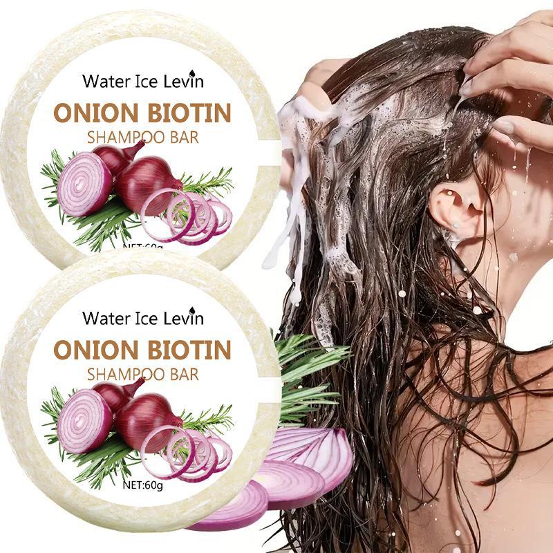 Onion and Biotin Shampoo Soap  - огляд і ціна Biotin Hair Growth